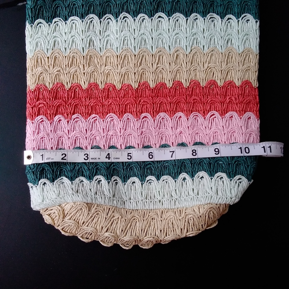 Art Class Macrame Rainbow Patterned Tote Bag - image 7